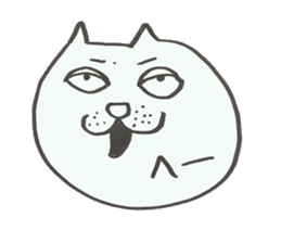 Cat emoticon sticker #1460081