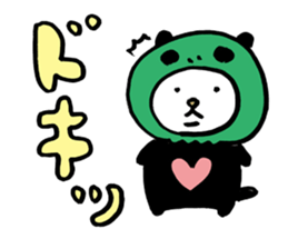 Bad Skelton Cat Organization sticker #1460278