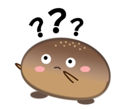 Character stamp of breads sticker #1461212