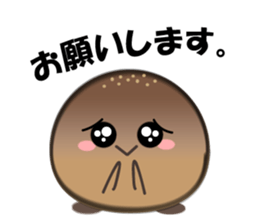 Character stamp of breads sticker #1461213