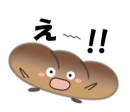 Character stamp of breads sticker #1461222