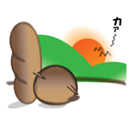 Character stamp of breads sticker #1461227