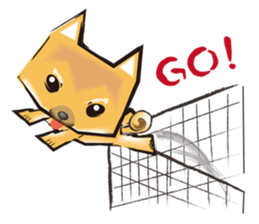 Brave Pudding-Shiba Inu Diary sticker #1461247