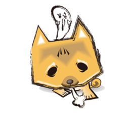 Brave Pudding-Shiba Inu Diary sticker #1461257