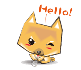 Brave Pudding-Shiba Inu Diary sticker #1461259