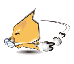Brave Pudding-Shiba Inu Diary sticker #1461269