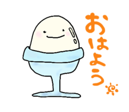 Lovely egg sticker #1461284