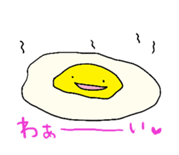 Lovely egg sticker #1461292
