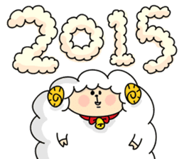 year of the sheep sticker #1461487