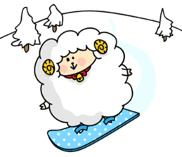 year of the sheep sticker #1461509