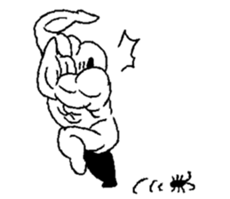 Muscle training sticker #1462029