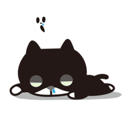 snot-nosed cat sticker #1462094