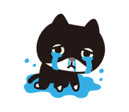 snot-nosed cat sticker #1462101