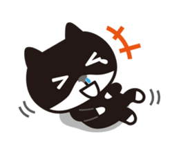 snot-nosed cat sticker #1462109