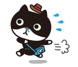 snot-nosed cat sticker #1462110