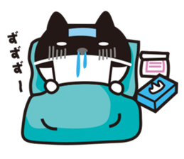 snot-nosed cat sticker #1462114