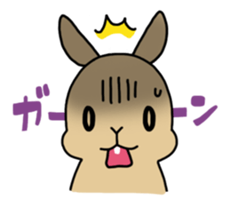 Hana rabbit sticker sticker #1462446