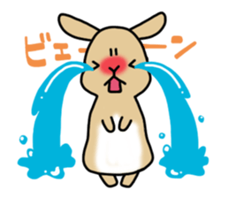 Hana rabbit sticker sticker #1462467