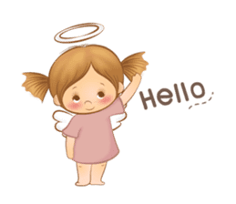 ANGEL GIRL sticker #1462602