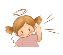 ANGEL GIRL sticker #1462606