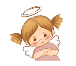 ANGEL GIRL sticker #1462611