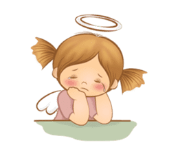 ANGEL GIRL sticker #1462617