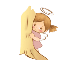 ANGEL GIRL sticker #1462619