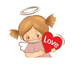 ANGEL GIRL sticker #1462622