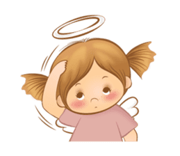 ANGEL GIRL sticker #1462627