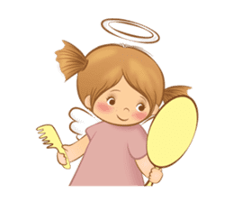 ANGEL GIRL sticker #1462629