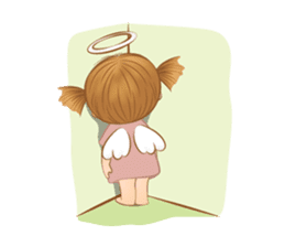 ANGEL GIRL sticker #1462631