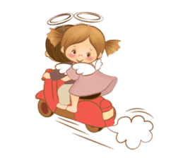 ANGEL GIRL sticker #1462634