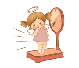 ANGEL GIRL sticker #1462637