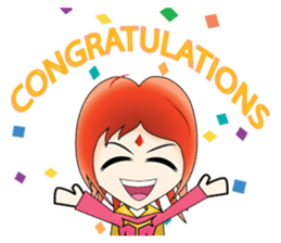 Yumiki Kasaiko, Girl with Flame Red Hair sticker #1462684