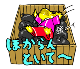 The gold killer whale from Nagoya, Japan sticker #1462946