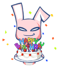 Ryan is rugged rabbit sticker #1463001