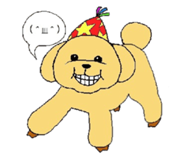 the dog which grins sticker #1463002