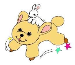 the dog which grins sticker #1463004