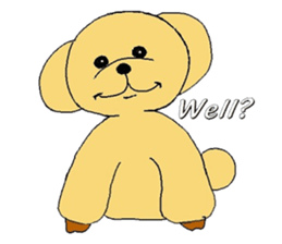 the dog which grins sticker #1463005