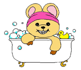 the dog which grins sticker #1463012