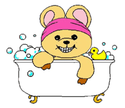 the dog which grins sticker #1463012