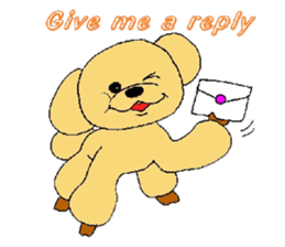 the dog which grins sticker #1463015