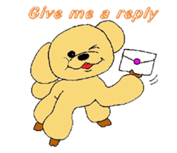 the dog which grins sticker #1463015