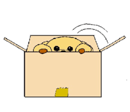 the dog which grins sticker #1463016