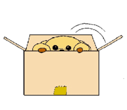 the dog which grins sticker #1463016