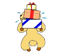 the dog which grins sticker #1463019