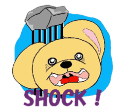 the dog which grins sticker #1463021