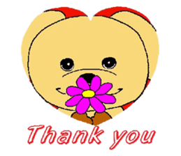 the dog which grins sticker #1463023