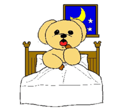 the dog which grins sticker #1463030