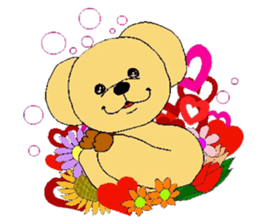 the dog which grins sticker #1463032